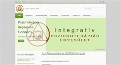 Desktop Screenshot of integrativ.hu